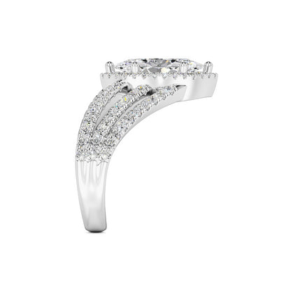 Maddox Lab Grown Diamond Ring | White Gold | 4