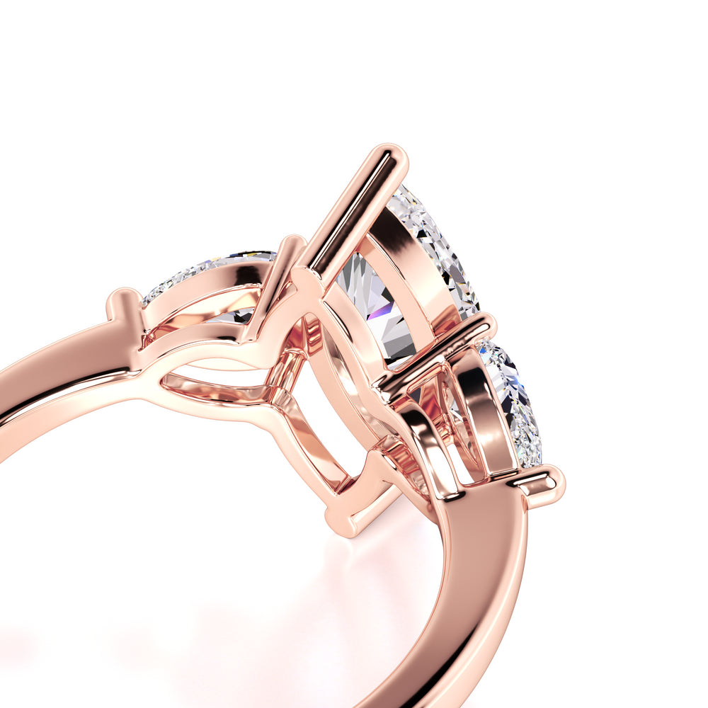 Winnie Lab Grown Diamond Ring | Rose Gold | 2
