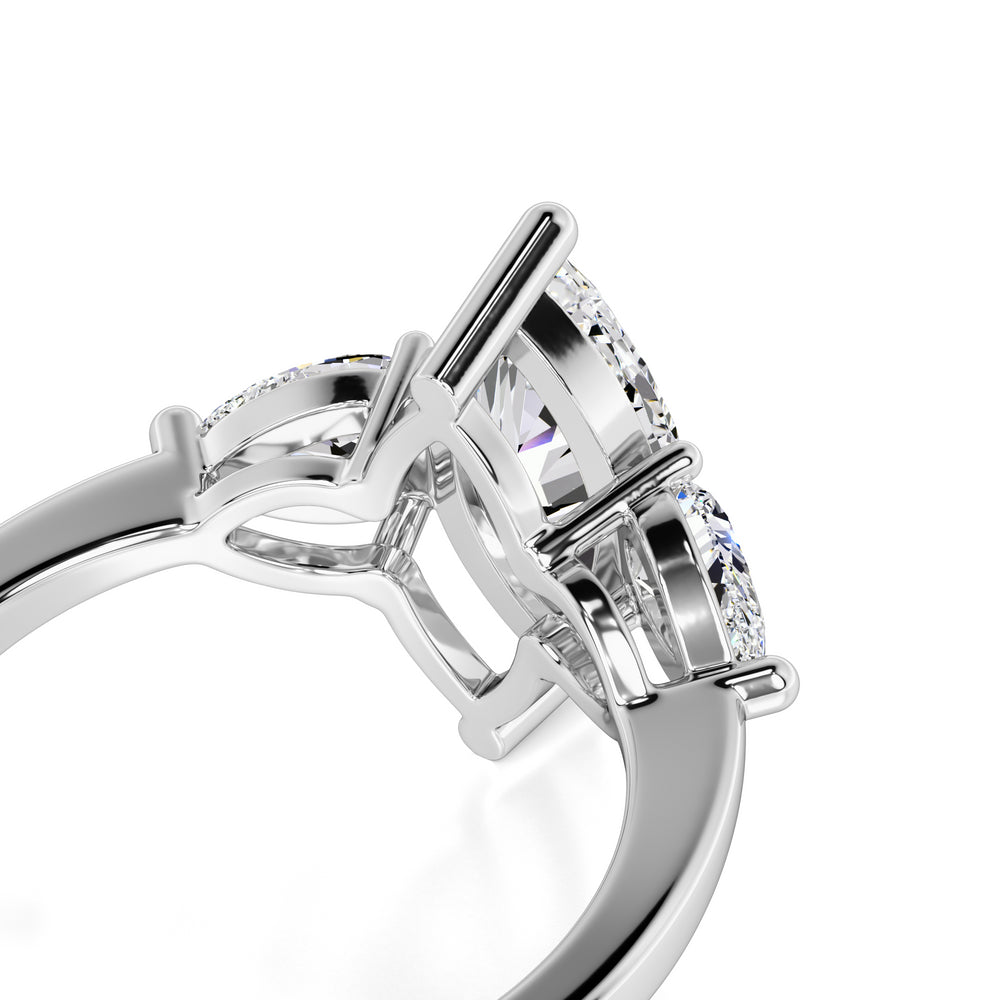 Winnie Lab Grown Diamond Ring | White Gold | 2