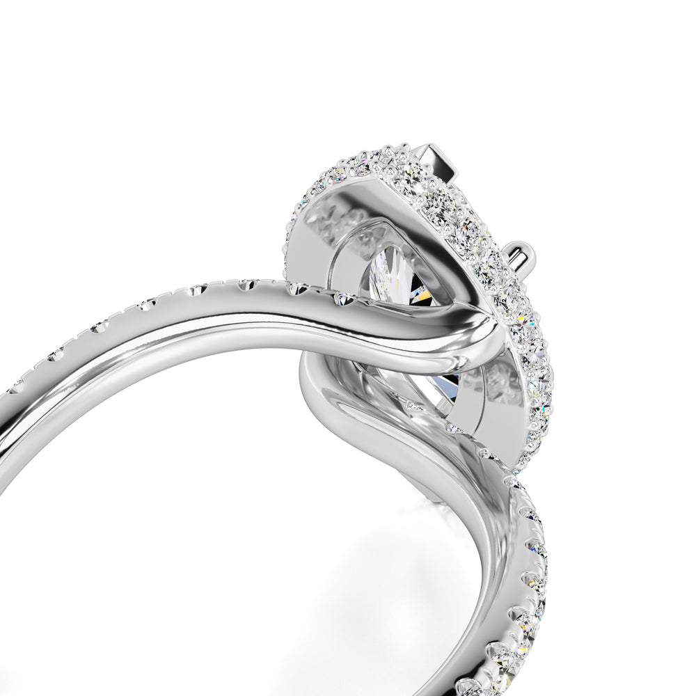 Isabelle Lab Grown Diamond Ring | White Gold | 2