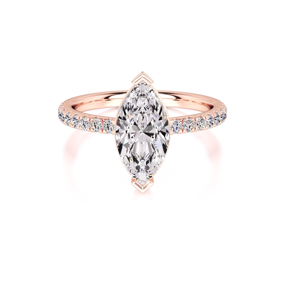 Lexi Lab Grown Diamond Ring | Rose Gold | 1