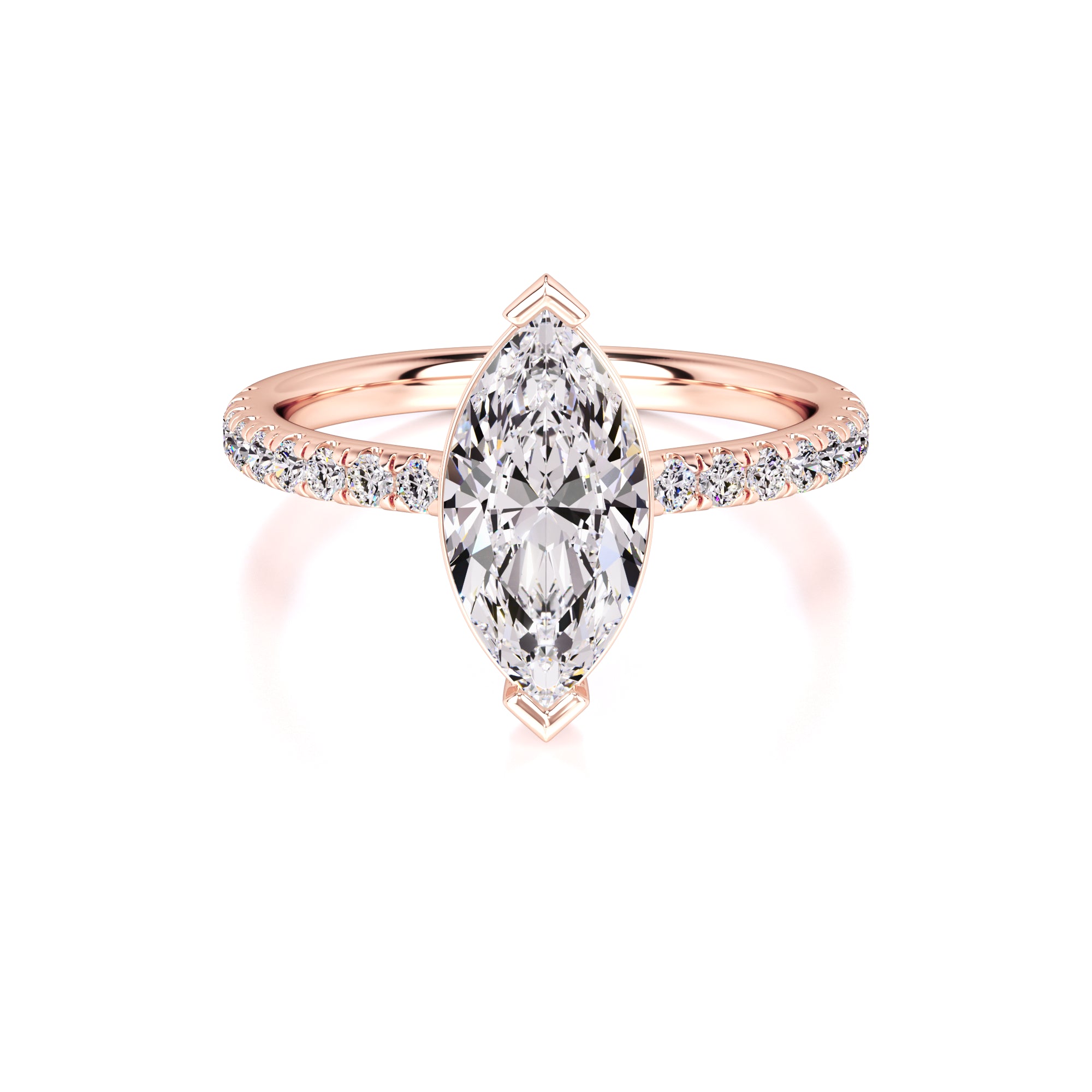 Lexi Lab Grown Diamond Ring | Rose Gold | 1
