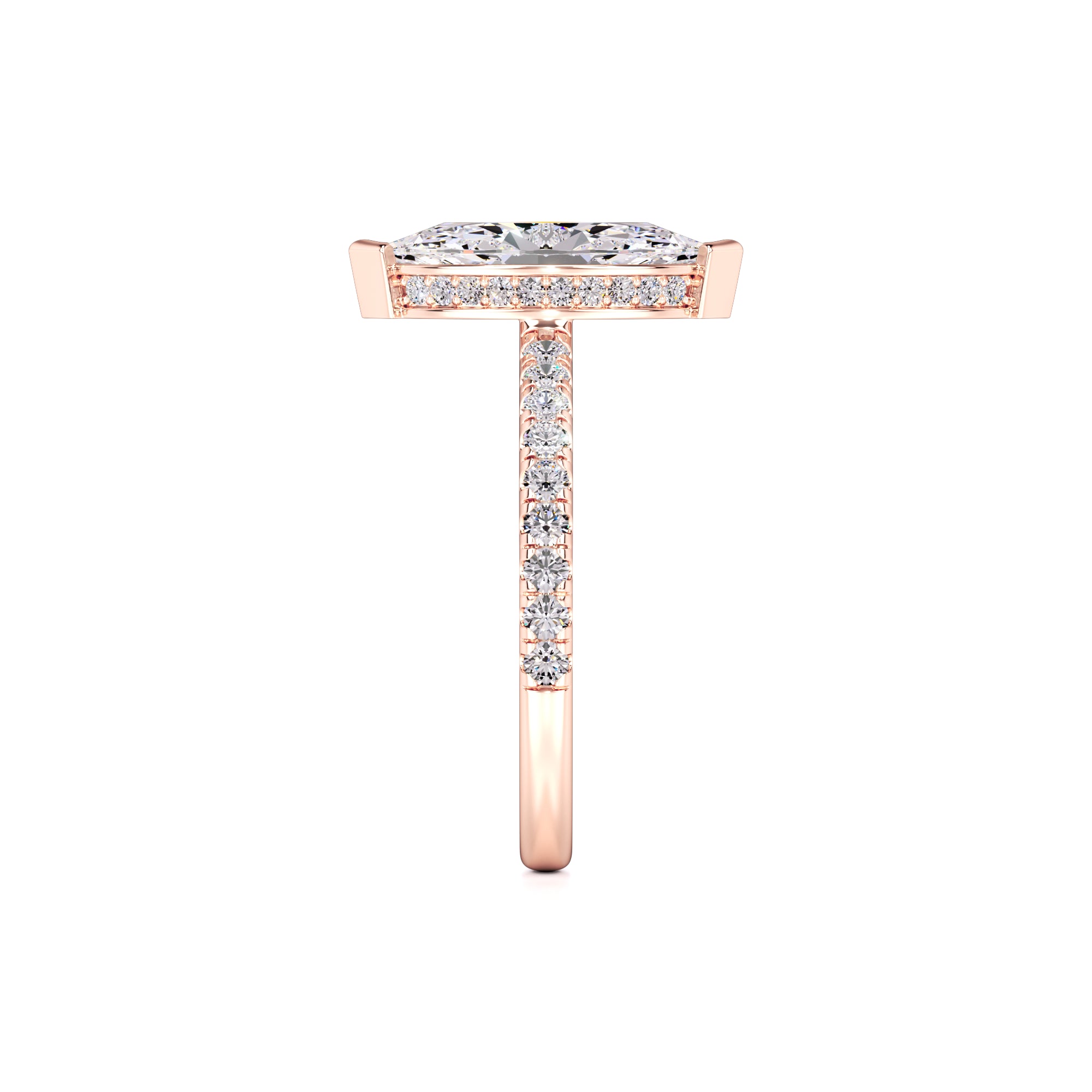 Lexi Lab Grown Diamond Ring | Rose Gold | 4