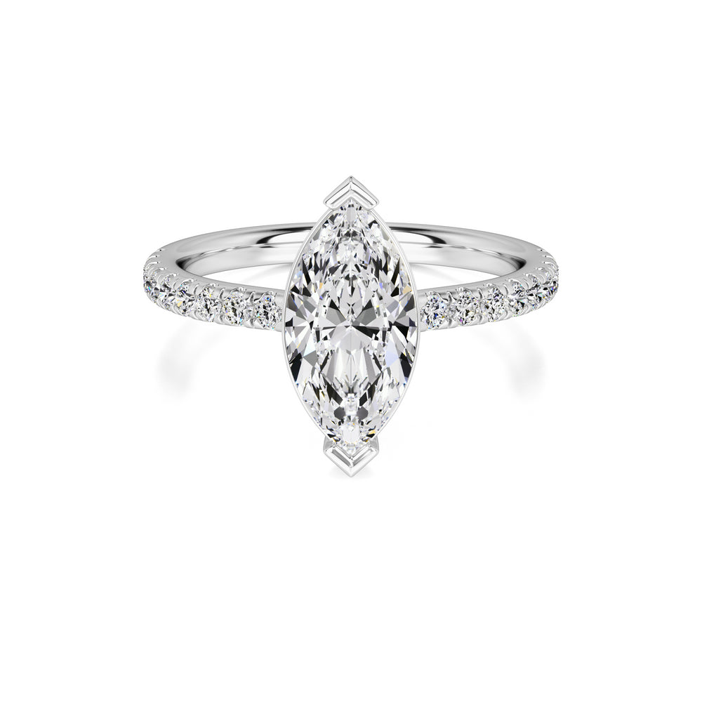 Lexi Lab Grown Diamond Ring | White Gold | 1