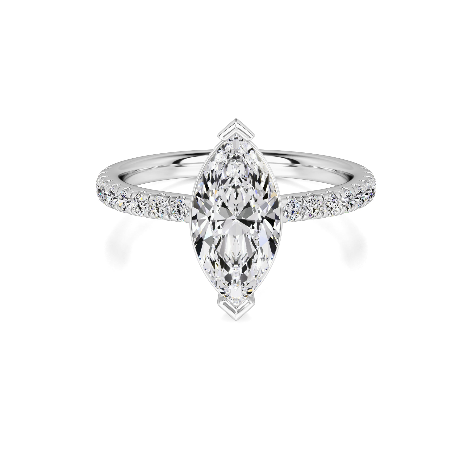 Lexi Lab Grown Diamond Ring | White Gold | 1