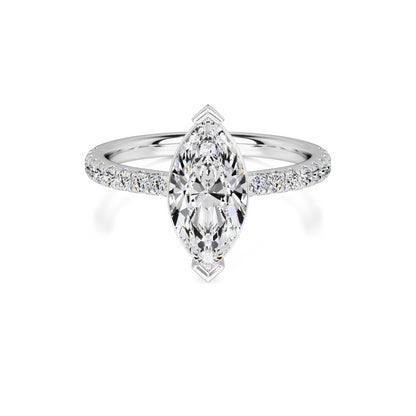 Lexi Lab Grown Diamond Ring | White Gold | 1