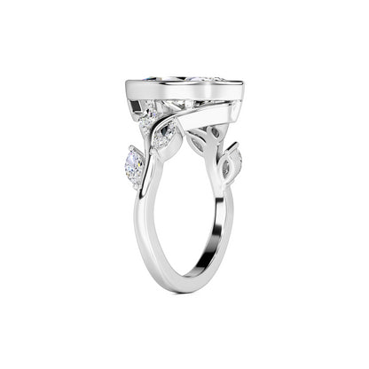 Addie Lab Grown Diamond Ring | White Gold | 3