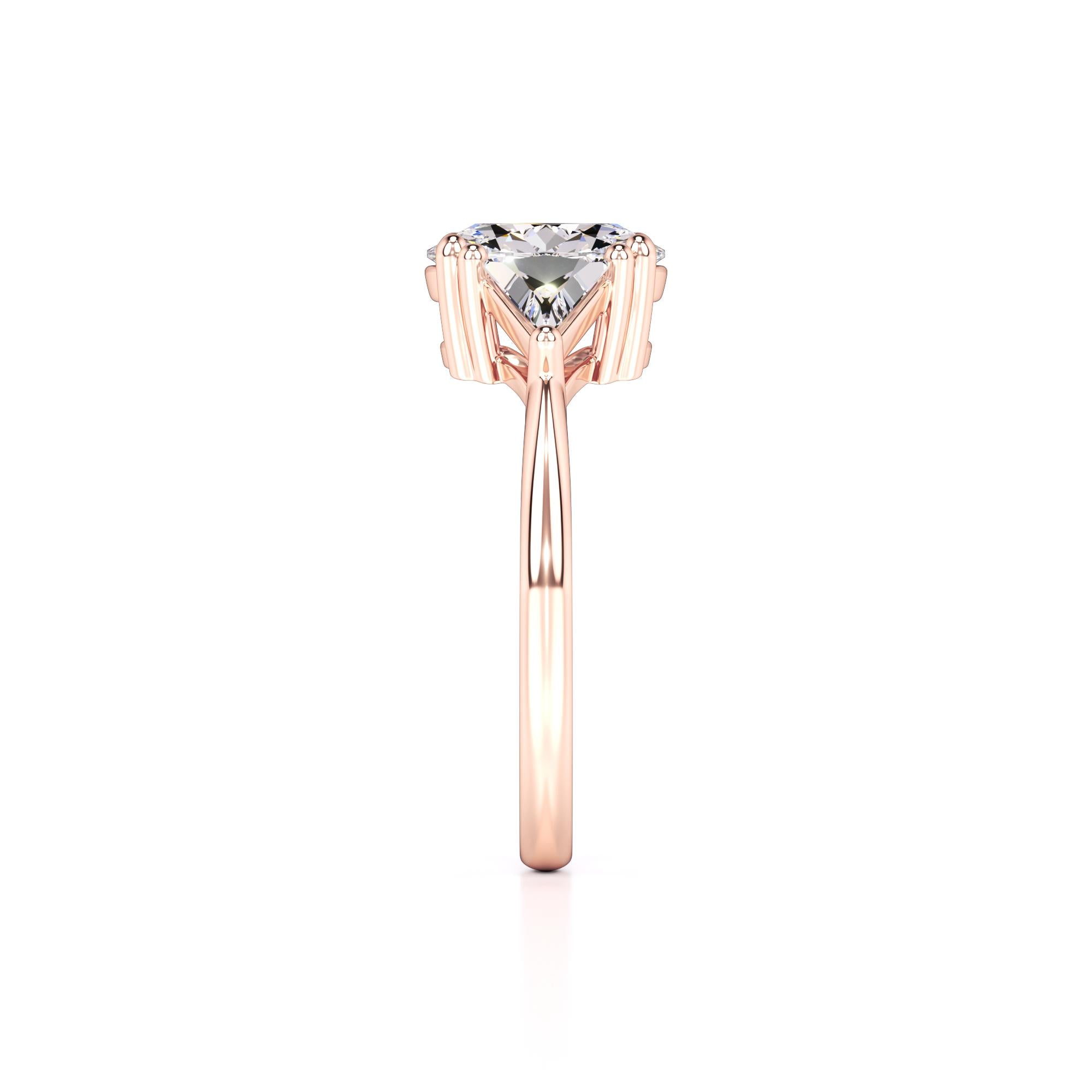 Haven Lab Grown Diamond Ring | Rose Gold | 4