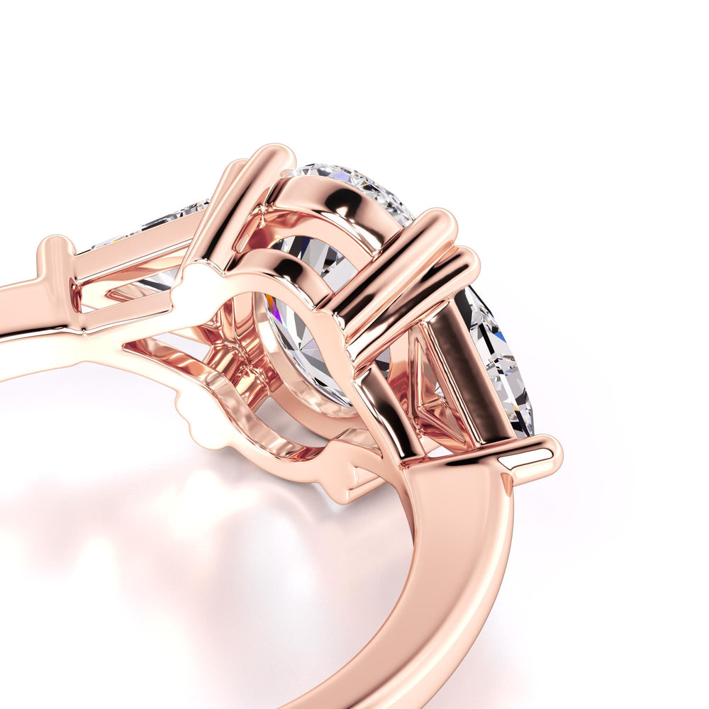 Haven Lab Grown Diamond Ring | Rose Gold | 2