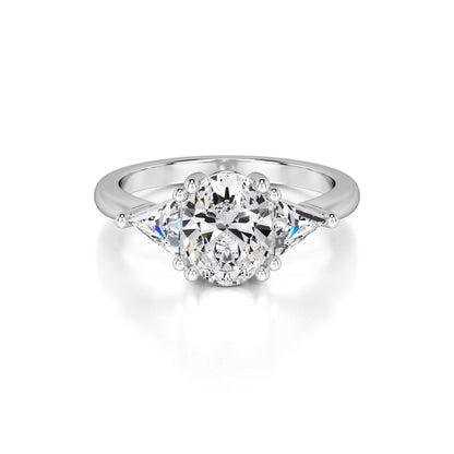 Haven Lab Grown Diamond Ring | White Gold | 1