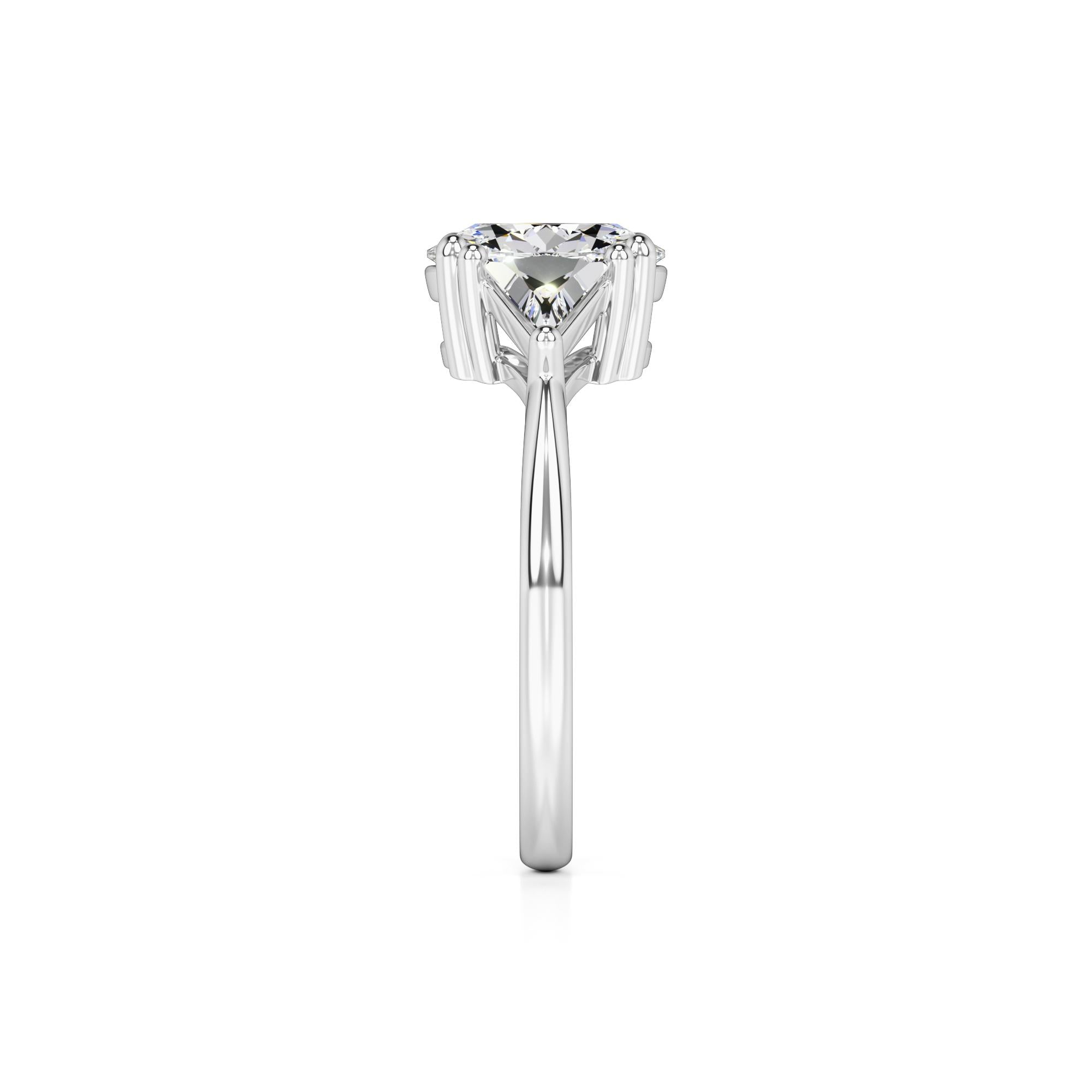 Haven Lab Grown Diamond Ring | White Gold | 4