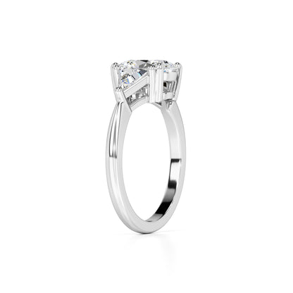 Haven Lab Grown Diamond Ring | White Gold | 3