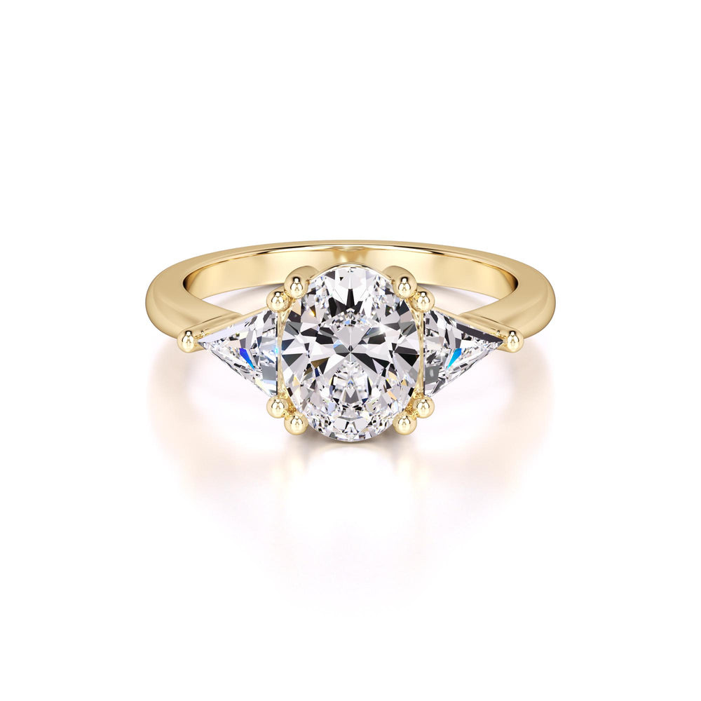 Haven Lab Grown Diamond Ring | Yellow Gold | 1