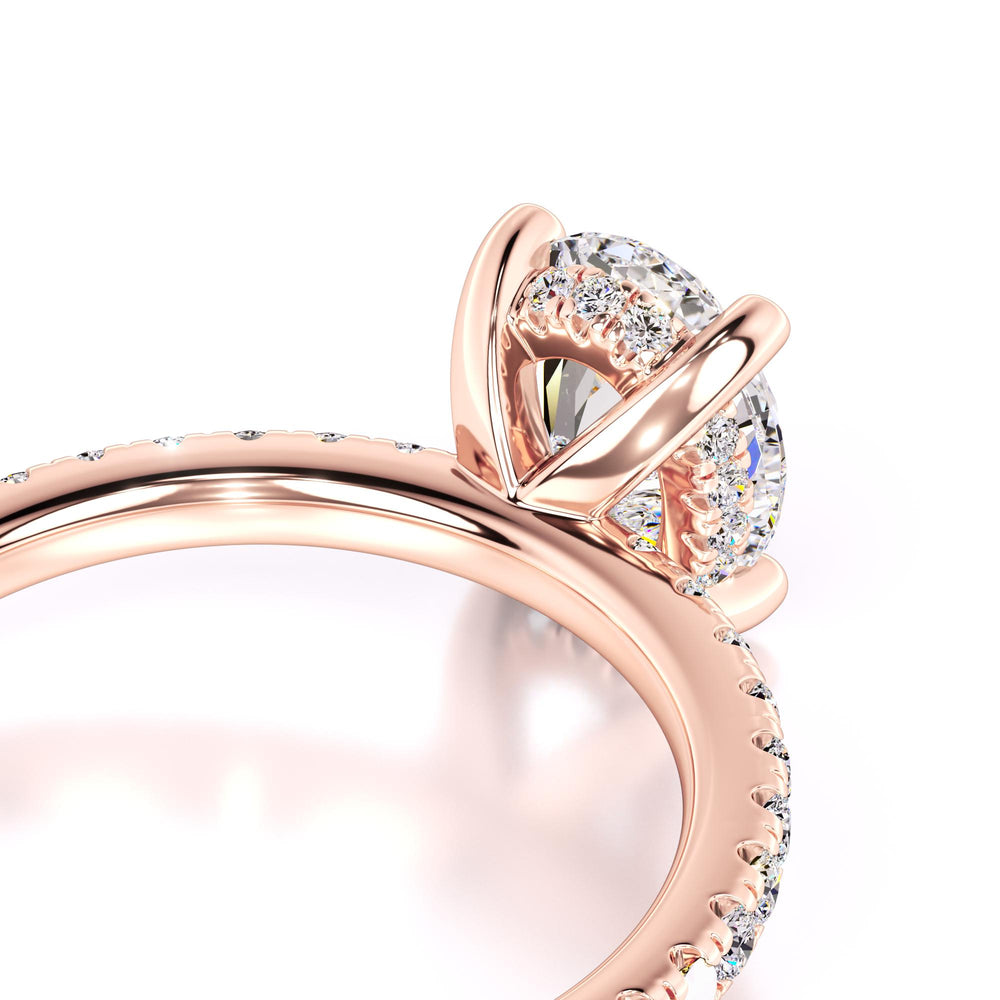 Skylar Lab Grown Diamond Ring | Rose Gold | 2