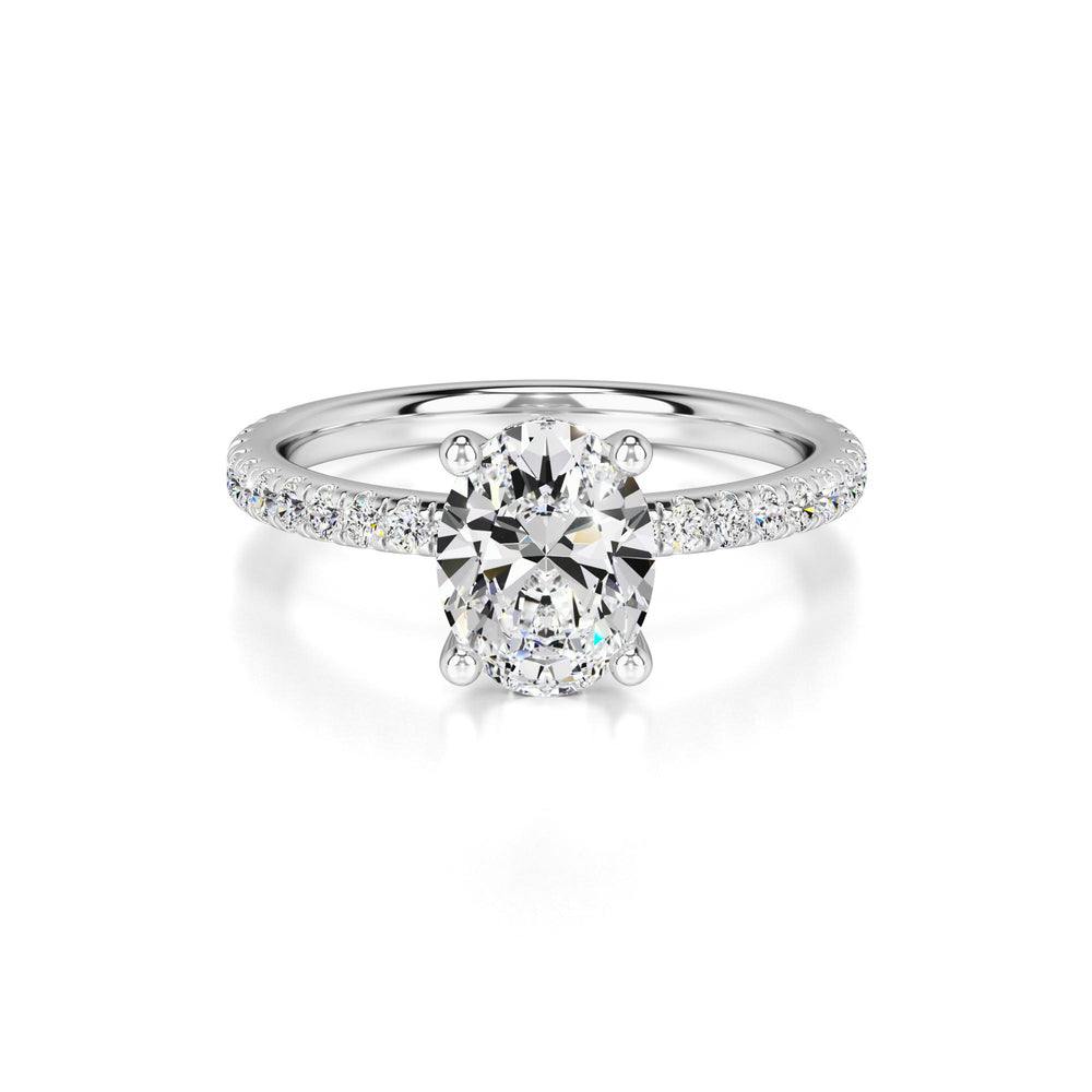 Skylar Lab Grown Diamond Ring | White Gold | 1