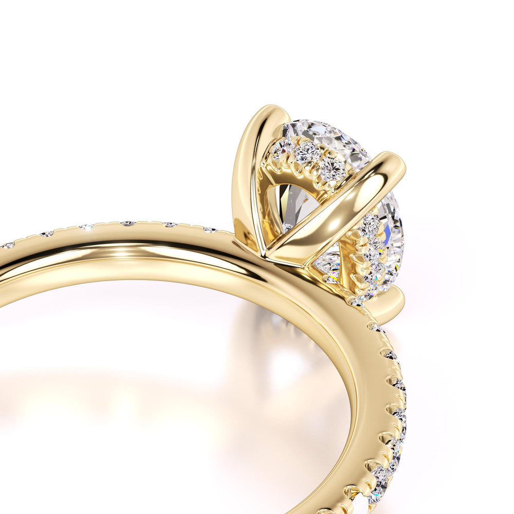 Skylar Lab Grown Diamond Ring | Yellow Gold | 2