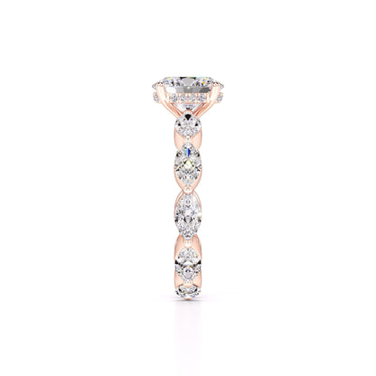 Katie Lab Grown Diamond Ring | Rose Gold | 4