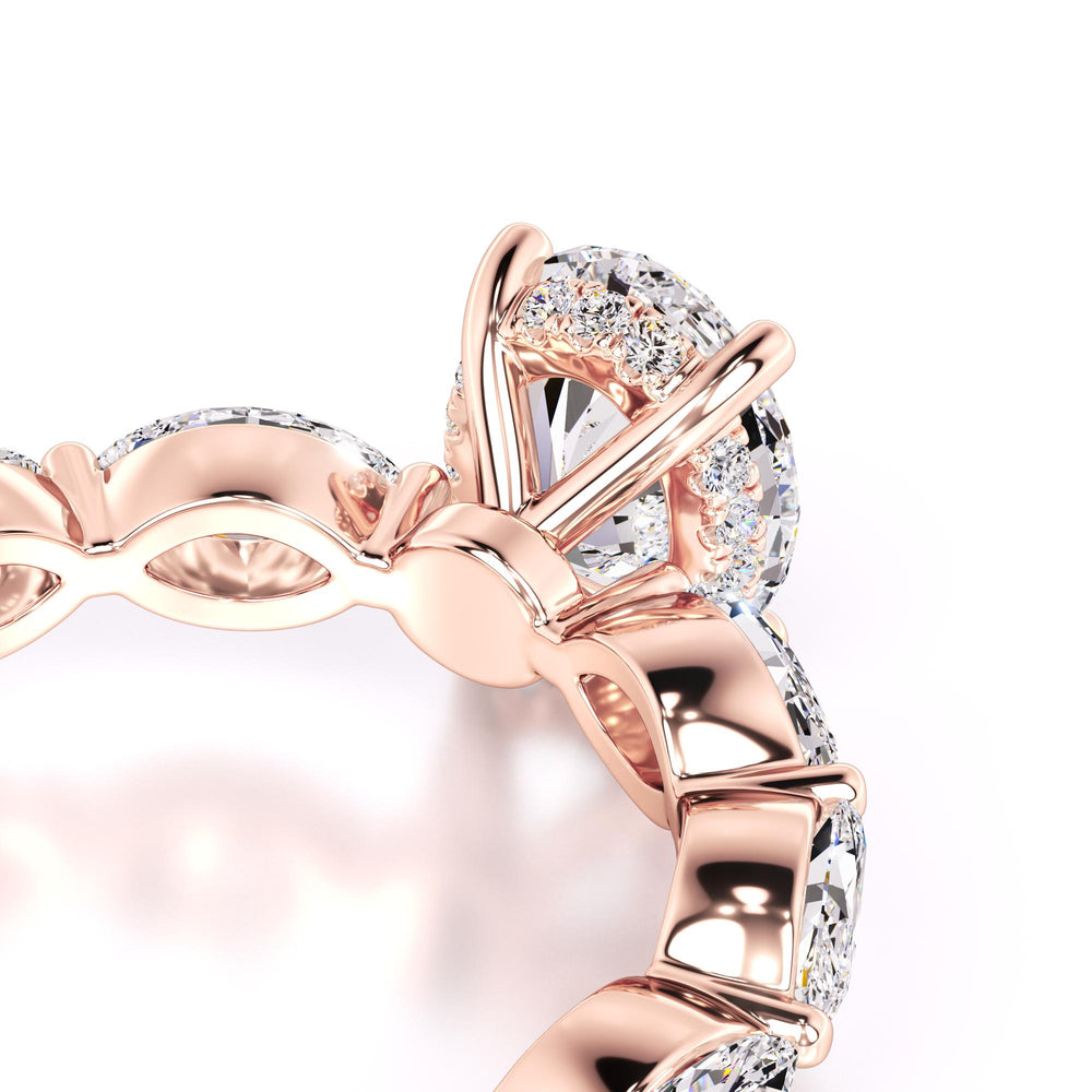 Katie Lab Grown Diamond Ring | Rose Gold | 2