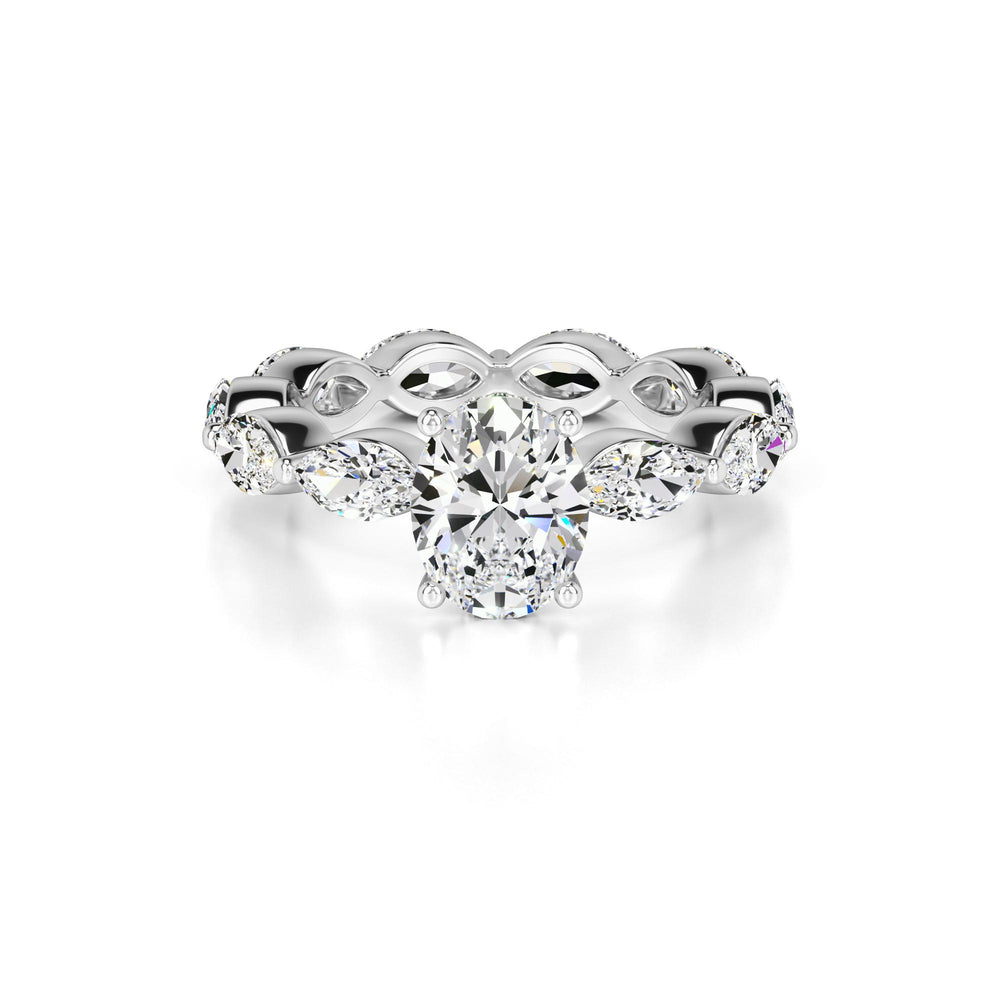 Katie Lab Grown Diamond Ring | White Gold | 1