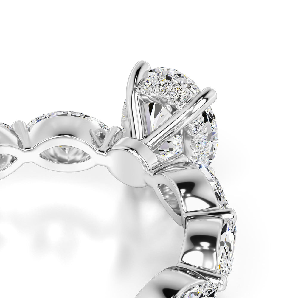 Katie Lab Grown Diamond Ring | White Gold | 2