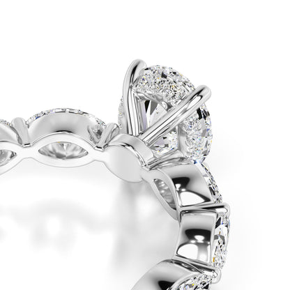 Katie Lab Grown Diamond Ring | White Gold | 2