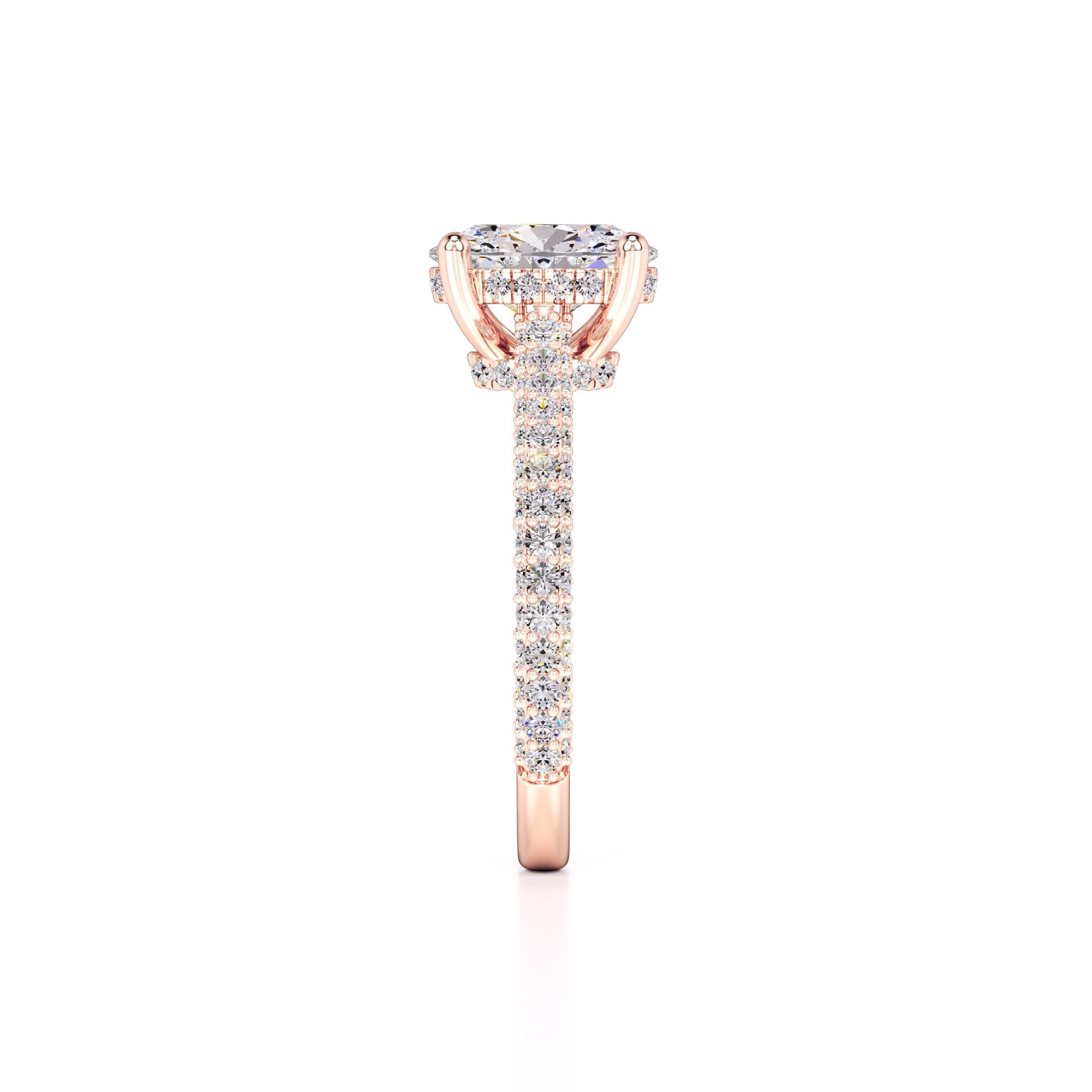 Jessica Lab Grown Diamond Ring | Rose Gold | 4