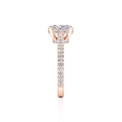 Jessica Lab Grown Diamond Ring | Rose Gold | 4