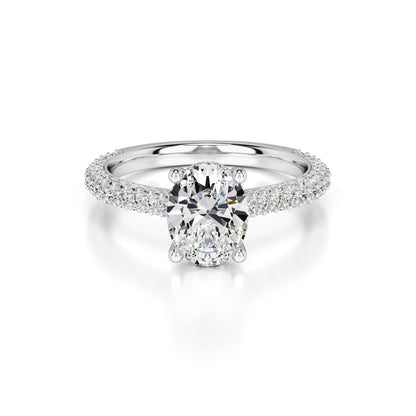 Jessica Lab Grown Diamond Ring | White Gold | 1