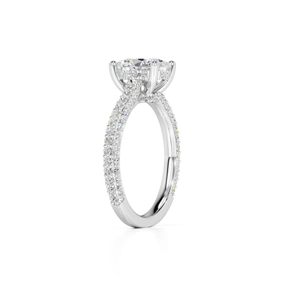 Jessica Lab Grown Diamond Ring | White Gold | 3