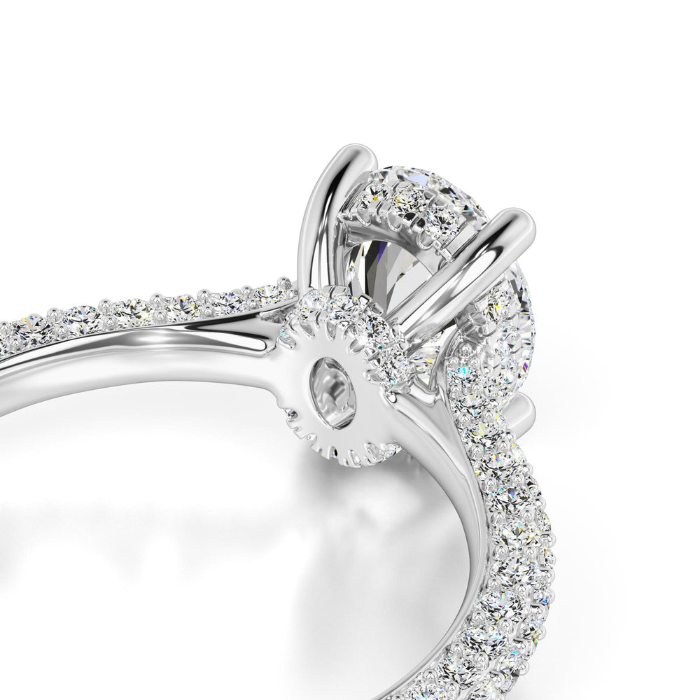 Jessica Lab Grown Diamond Ring | White Gold | 2