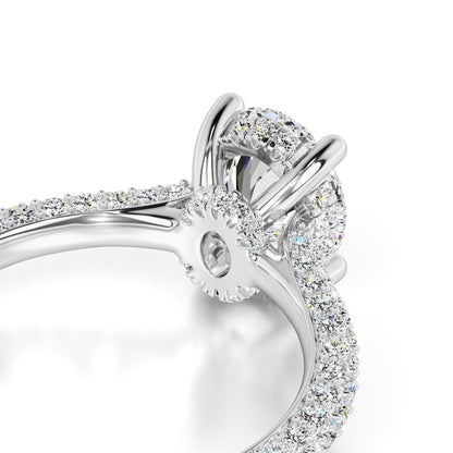Jessica Lab Grown Diamond Ring | White Gold | 2