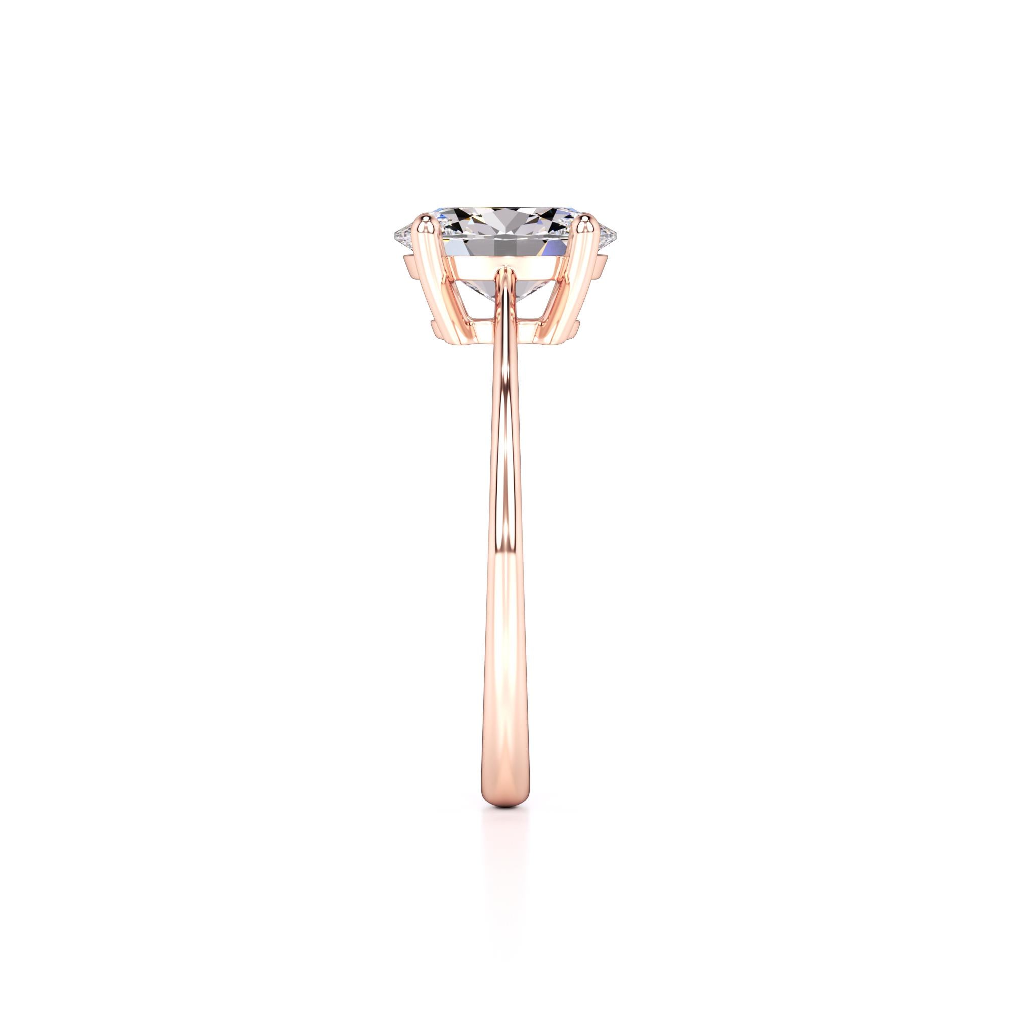 Griffin Lab Grown Diamond Ring | Rose Gold | 4