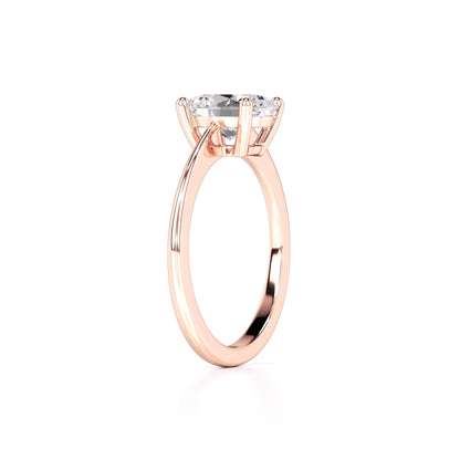 Griffin Lab Grown Diamond Ring | Rose Gold | 3