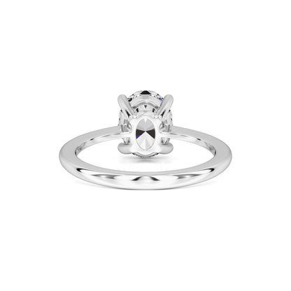Griffin Moissanite Ring | White Gold | 3