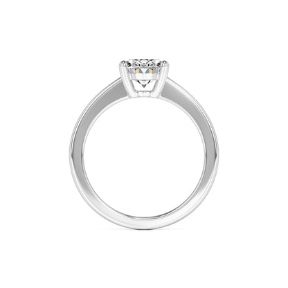 Griffin Moissanite Ring | White Gold | 4