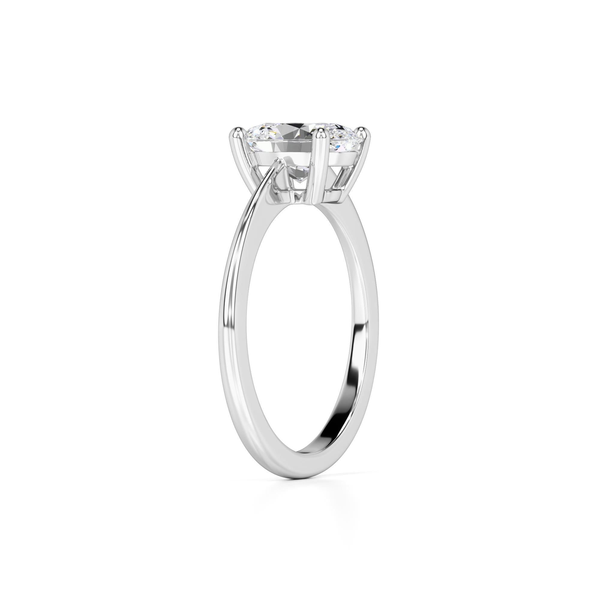 Griffin Lab Grown Diamond Ring | White Gold | 3