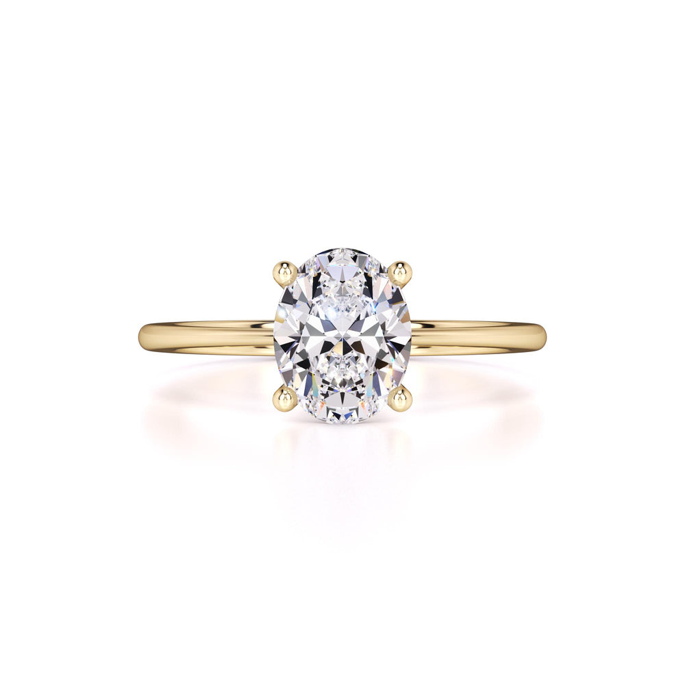 Griffin Moissanite Ring | Yellow Gold | 1