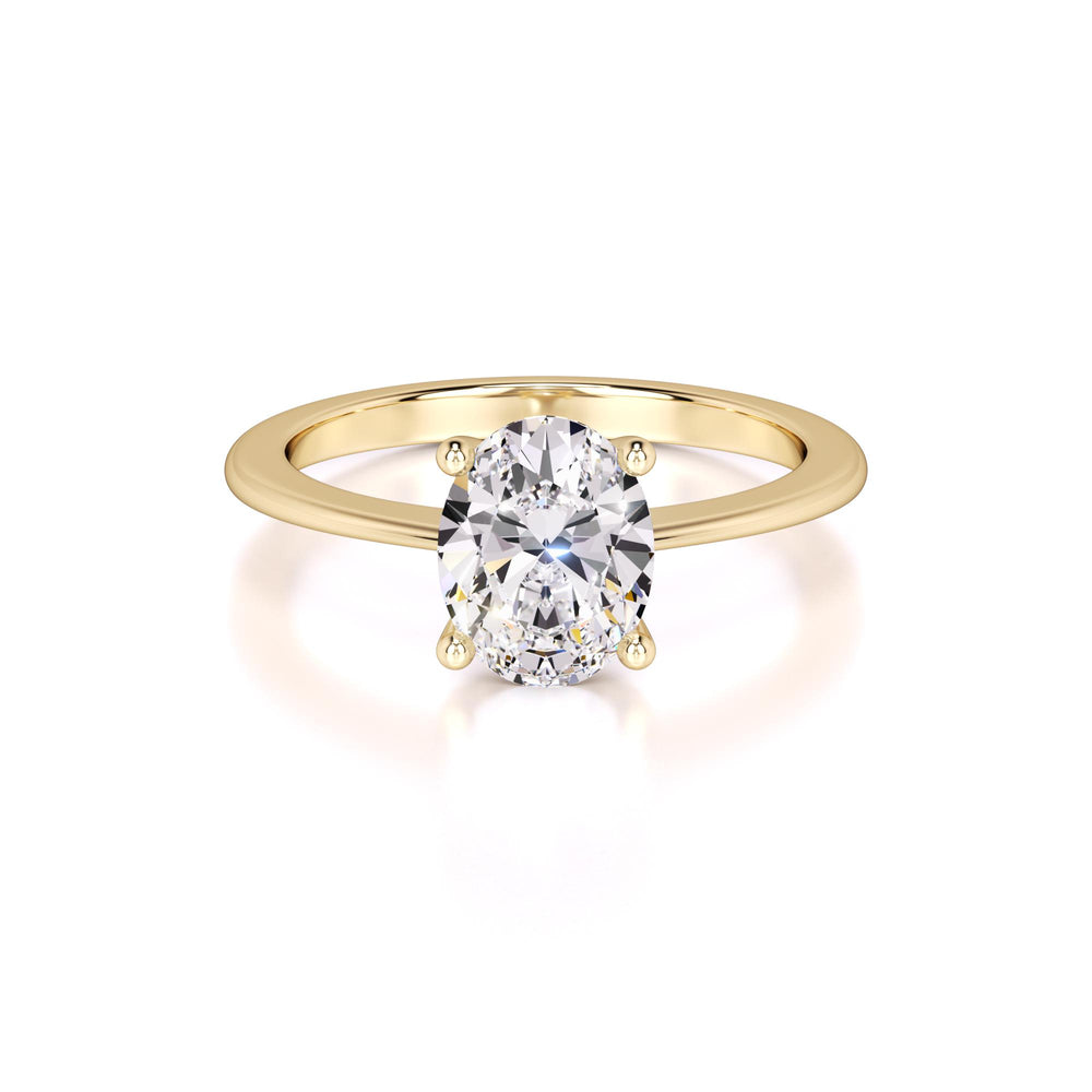 Griffin Lab Grown Diamond Ring | Yellow Gold | 1