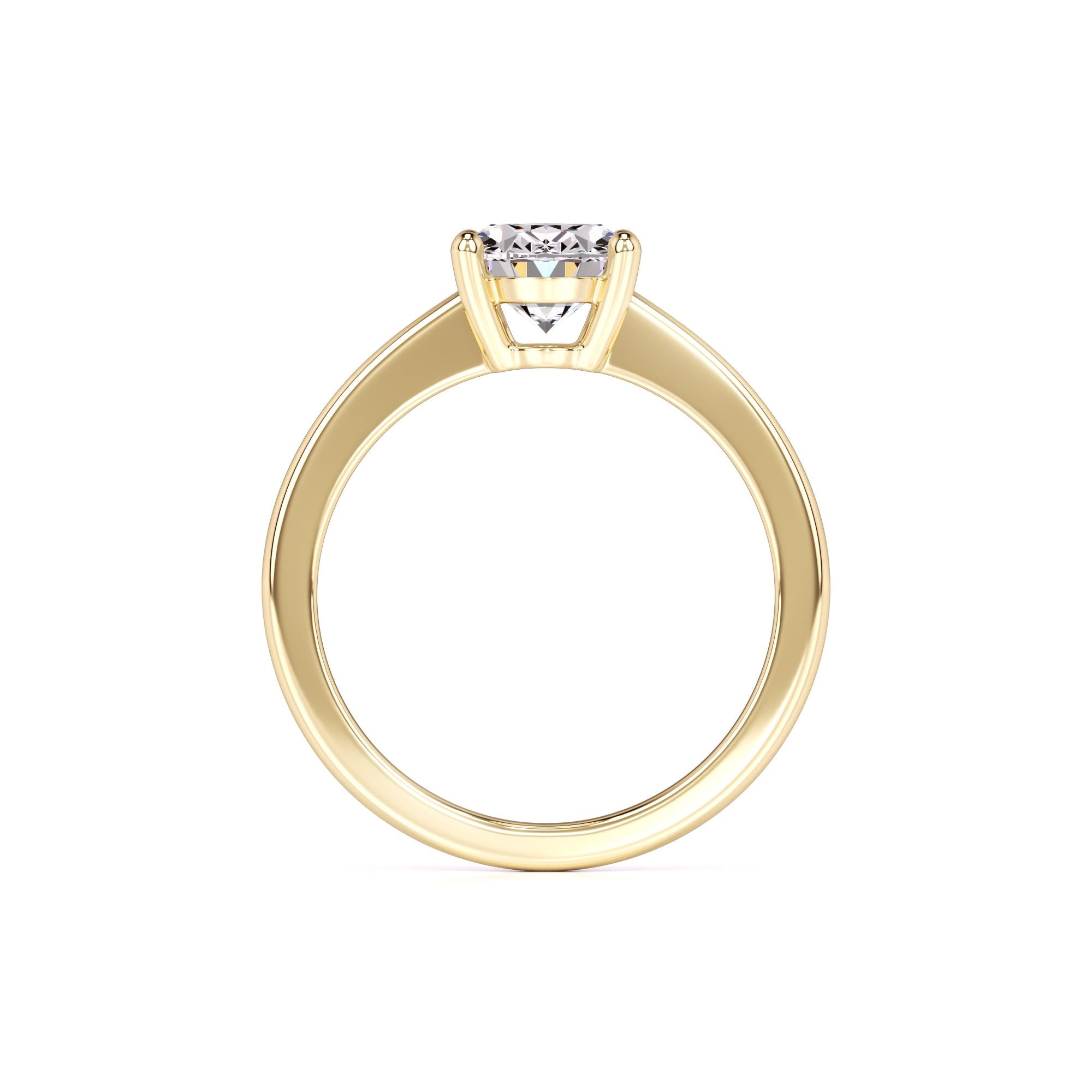 Griffin Moissanite Ring | Yellow Gold | 4