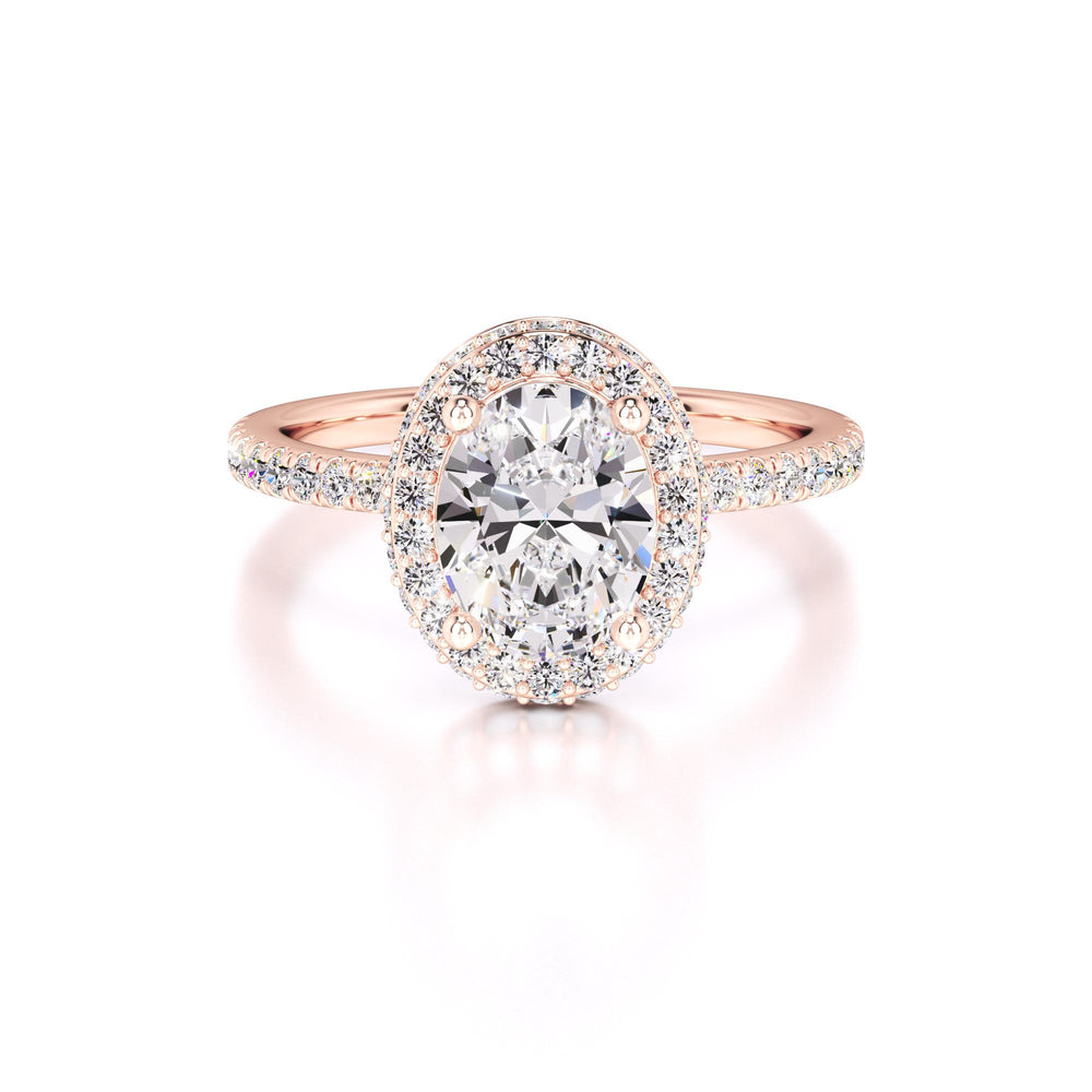 Gavin Lab Grown Diamond Ring | Rose Gold | 1