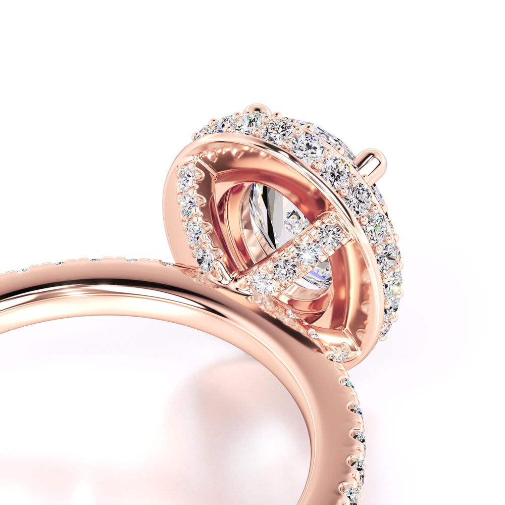 Gavin Lab Grown Diamond Ring | Rose Gold | 2