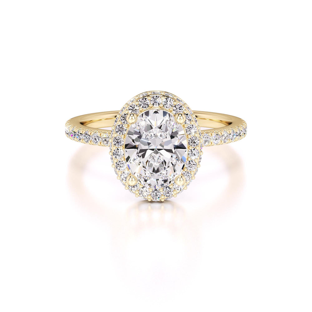 Gavin Lab Grown Diamond Ring | Yellow Gold | 1