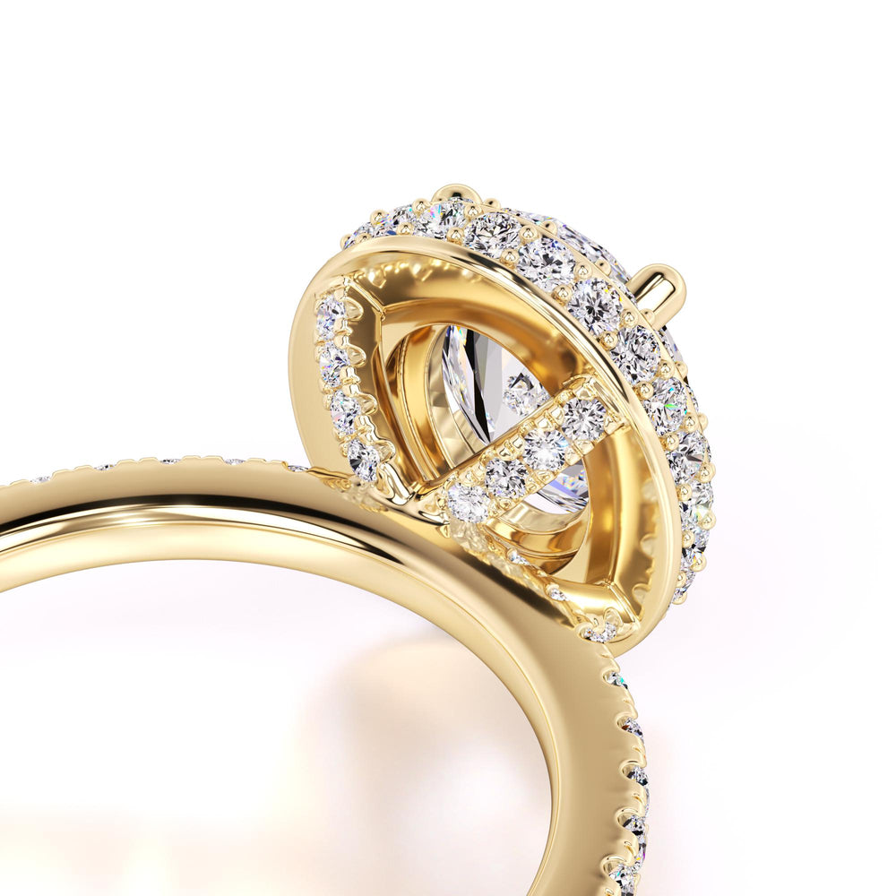 Gavin Lab Grown Diamond Ring | Yellow Gold | 2