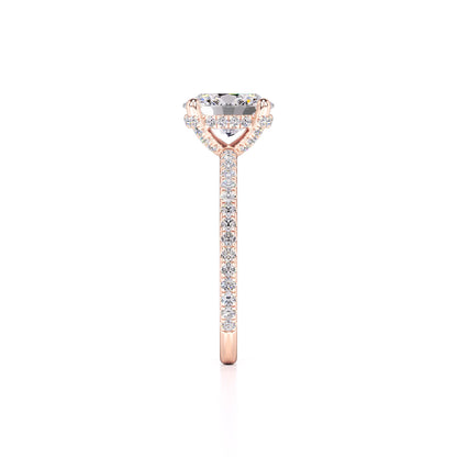 Rachel Lab Grown Diamond Ring | Rose Gold | 4