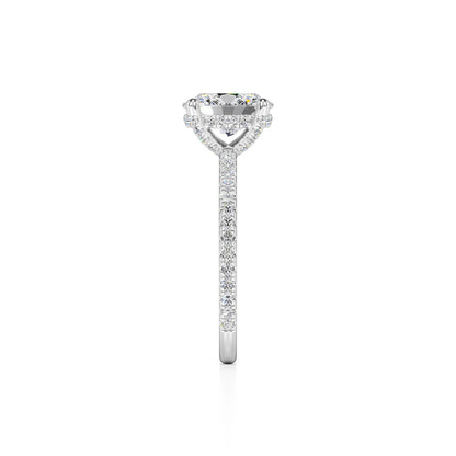 Rachel Lab Grown Diamond Ring | White Gold | 4