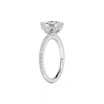 Rachel Lab Grown Diamond Ring | White Gold | 3