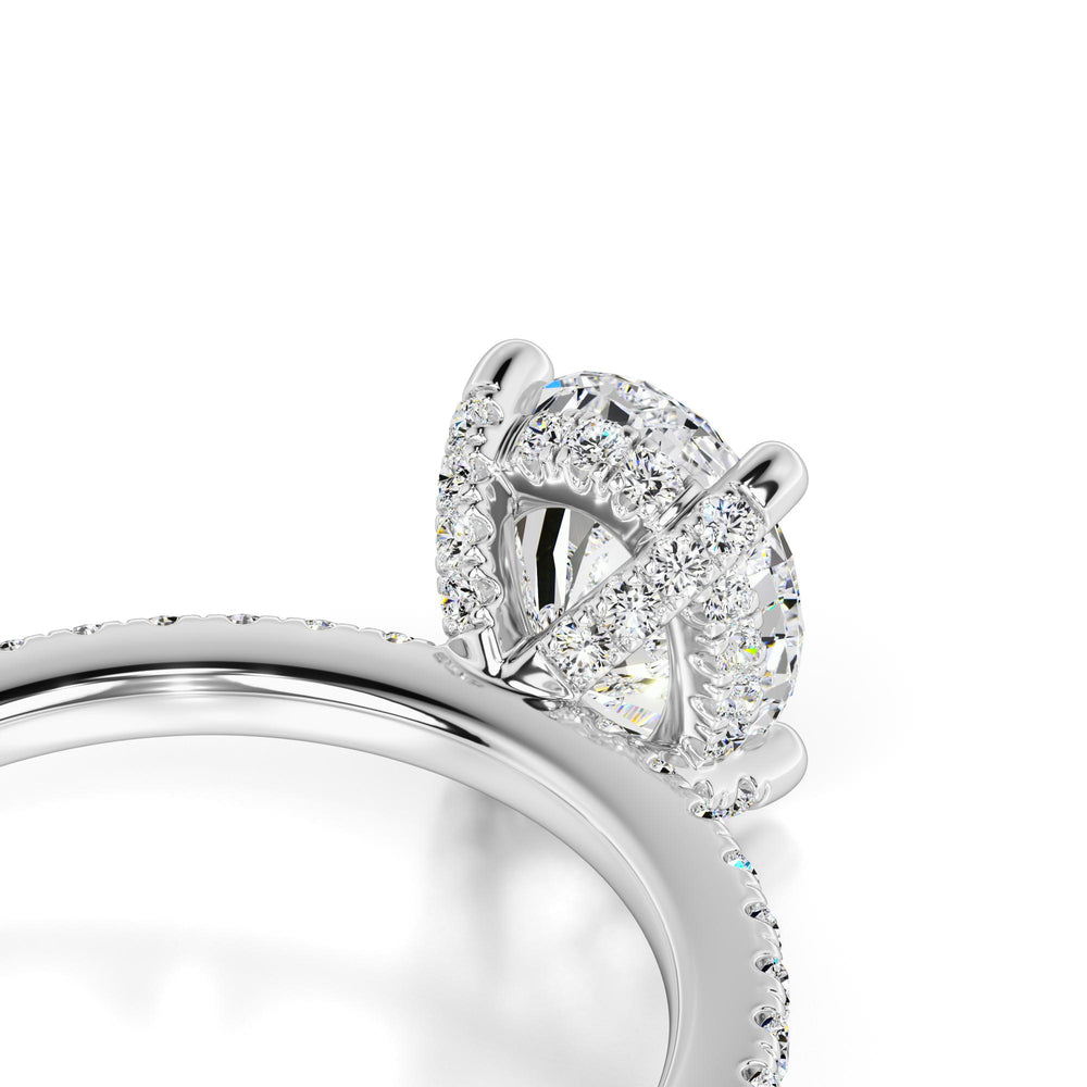 Rachel Lab Grown Diamond Ring | White Gold | 2