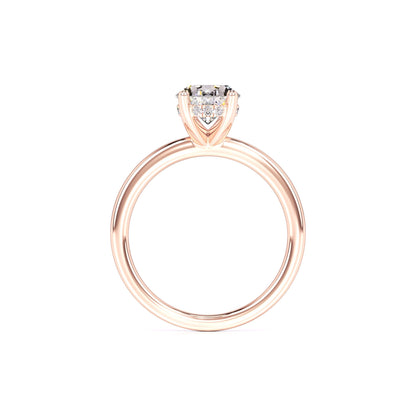 Chica Moissanite & Lab Grown Diamond Ring | Rose Gold | 4