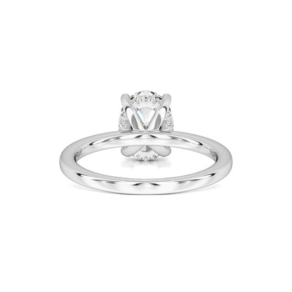 Chica Moissanite & Lab Grown Diamond Ring | White Gold | 3