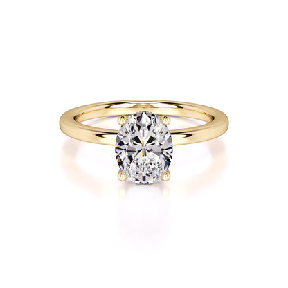 Chica Lab Grown Diamond Ring | Yellow Gold | 1